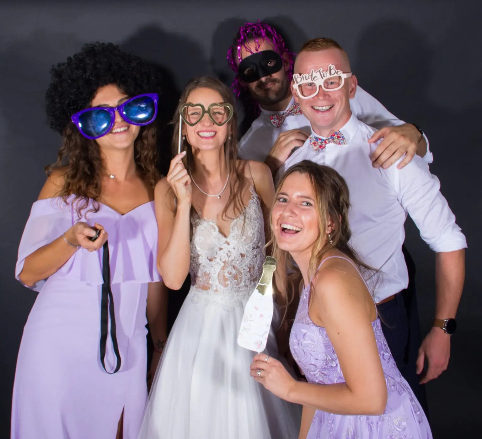 Borne à selfie lors d'un événement professionnel animé par Location Photobooth 77